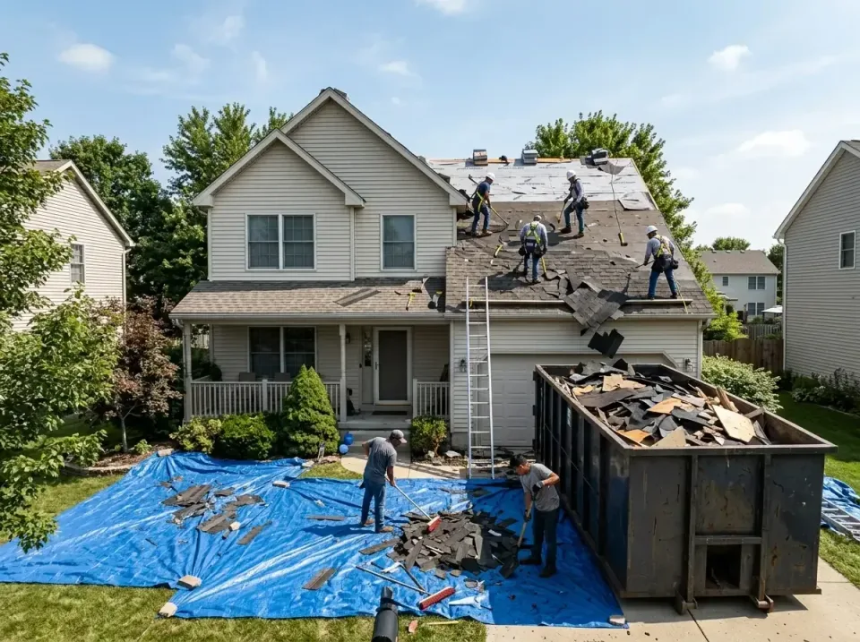 roof-replacement-debris-remova-004 — frequently asked questions, Cheapest Dumpster Rentals in McDonough, GA